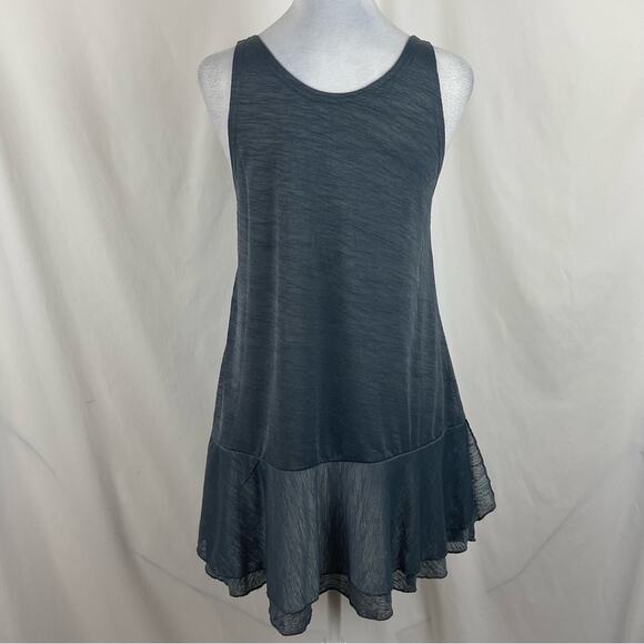 Pretty Angel Gray Cottage Fairy Ruffled Whimsical Tunic Top NWT Size S - Picture 4 of 11
